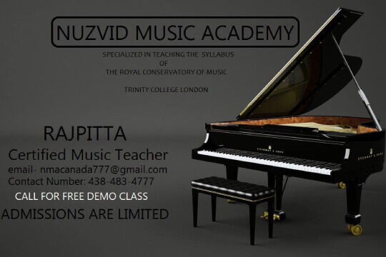 nuzvid music academy poster